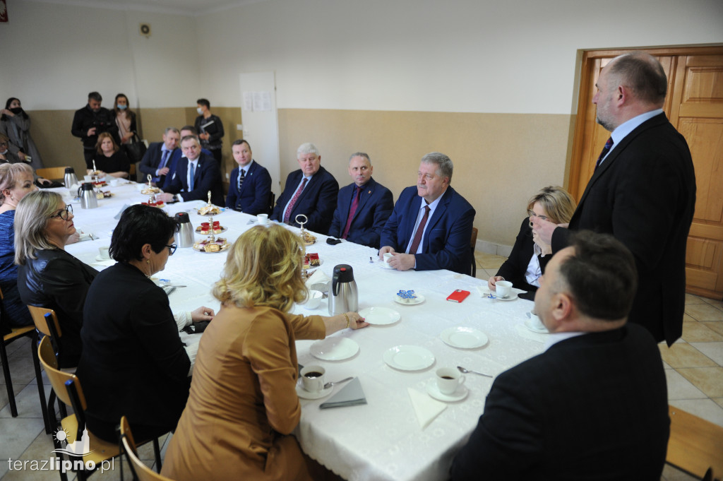 Powitanie Marszałka na dworcu w Lipnie