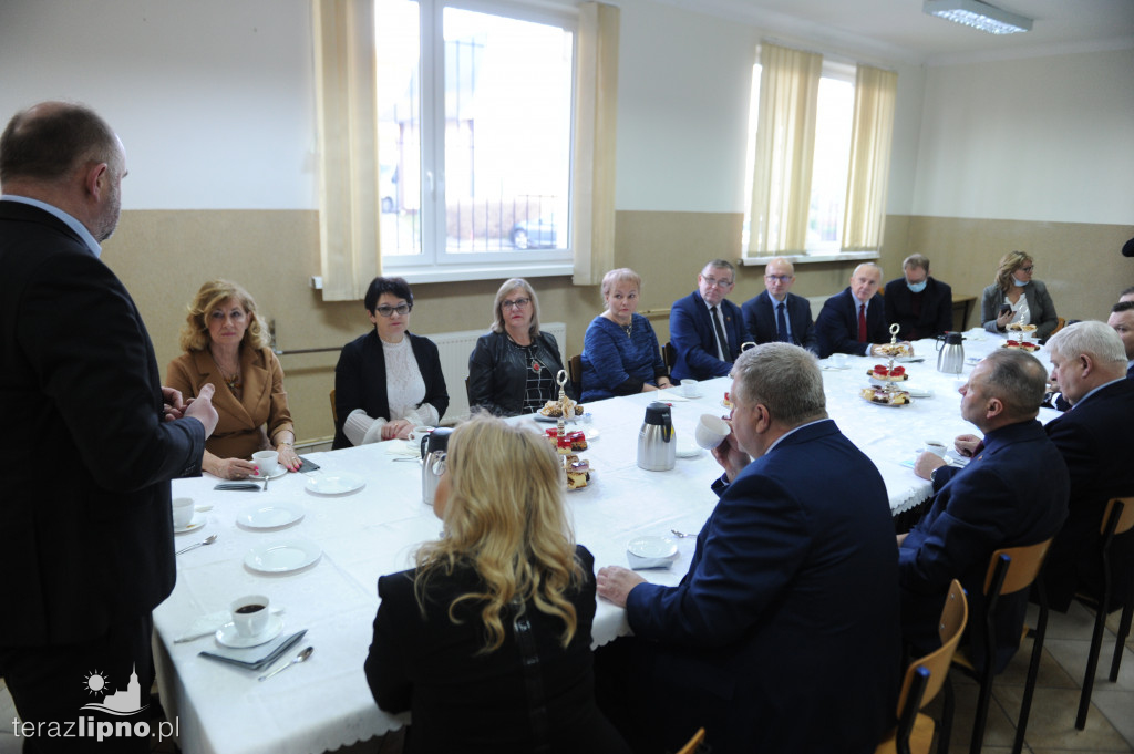 Powitanie Marszałka na dworcu w Lipnie