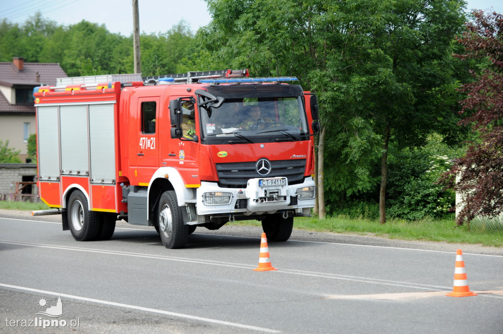Dwa samochody zderzyły się na DK67