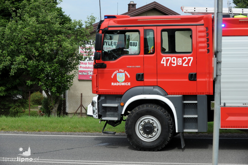 Dwa samochody zderzyły się na DK67