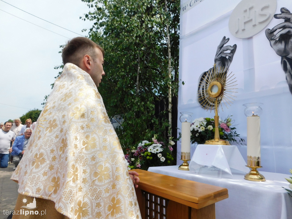 Procesja Bożego Ciała przeszła ulicami Lipna