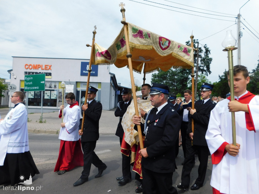 Procesja Bożego Ciała przeszła ulicami Lipna