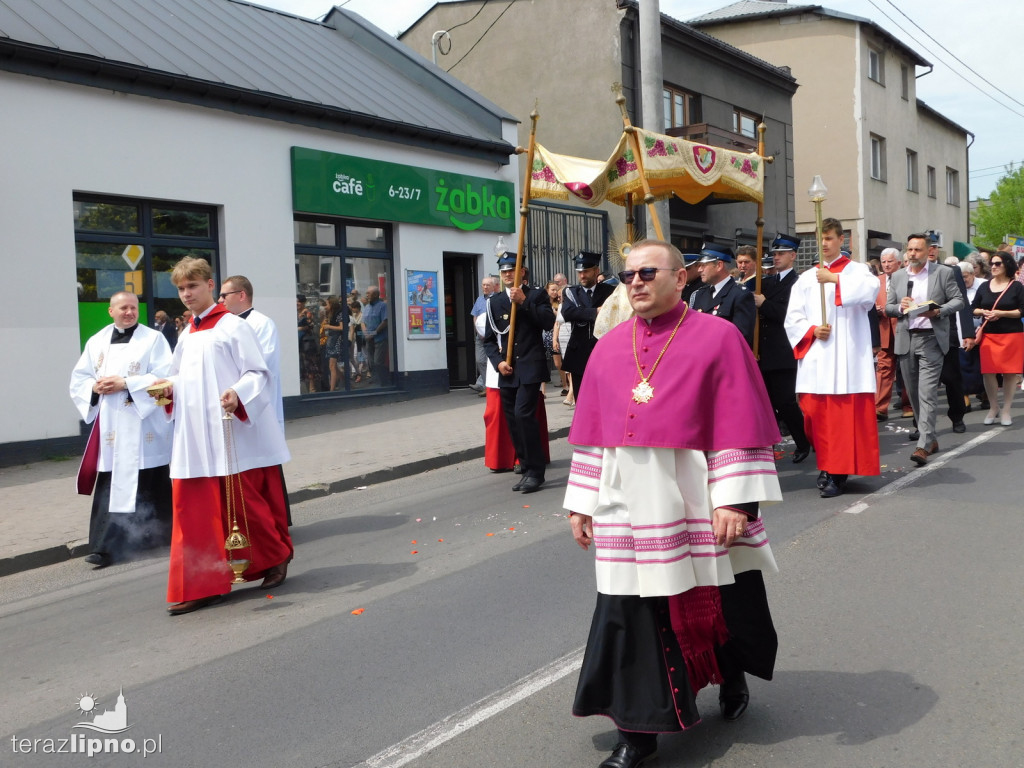 Procesja Bożego Ciała przeszła ulicami Lipna