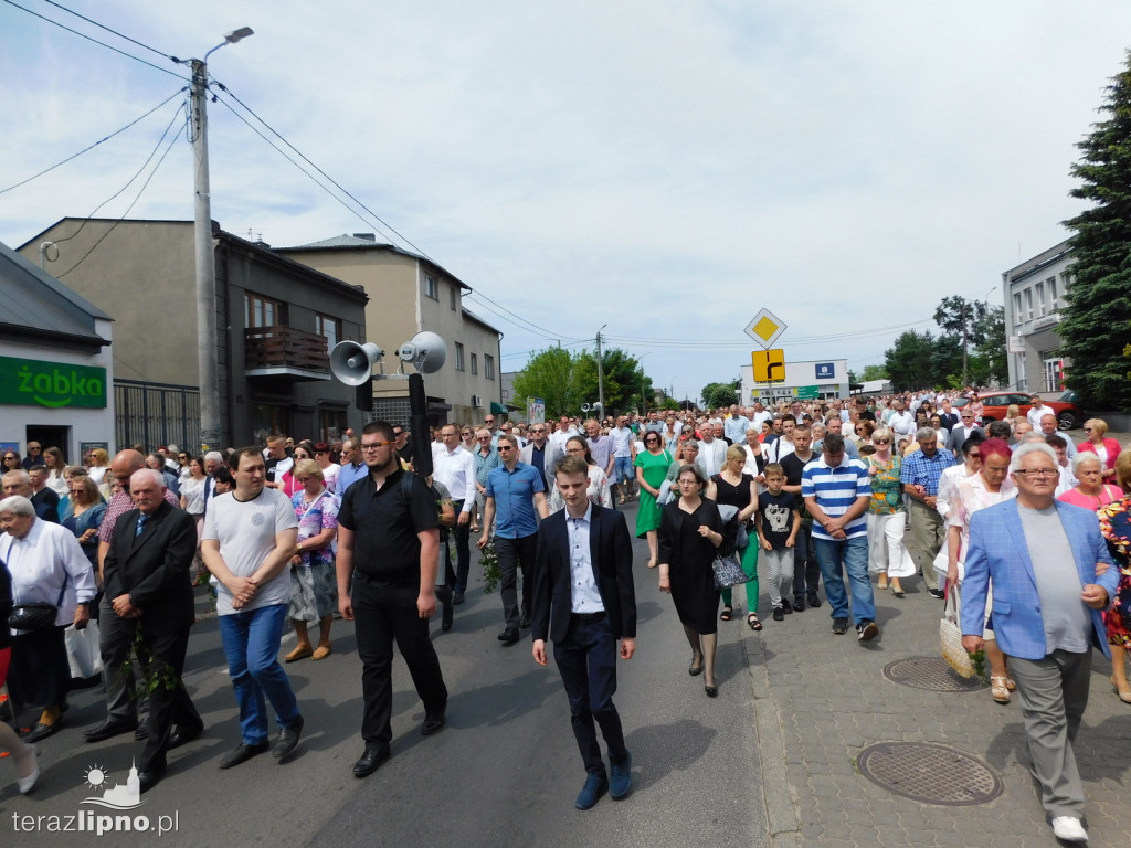 Procesja Bożego Ciała przeszła ulicami Lipna