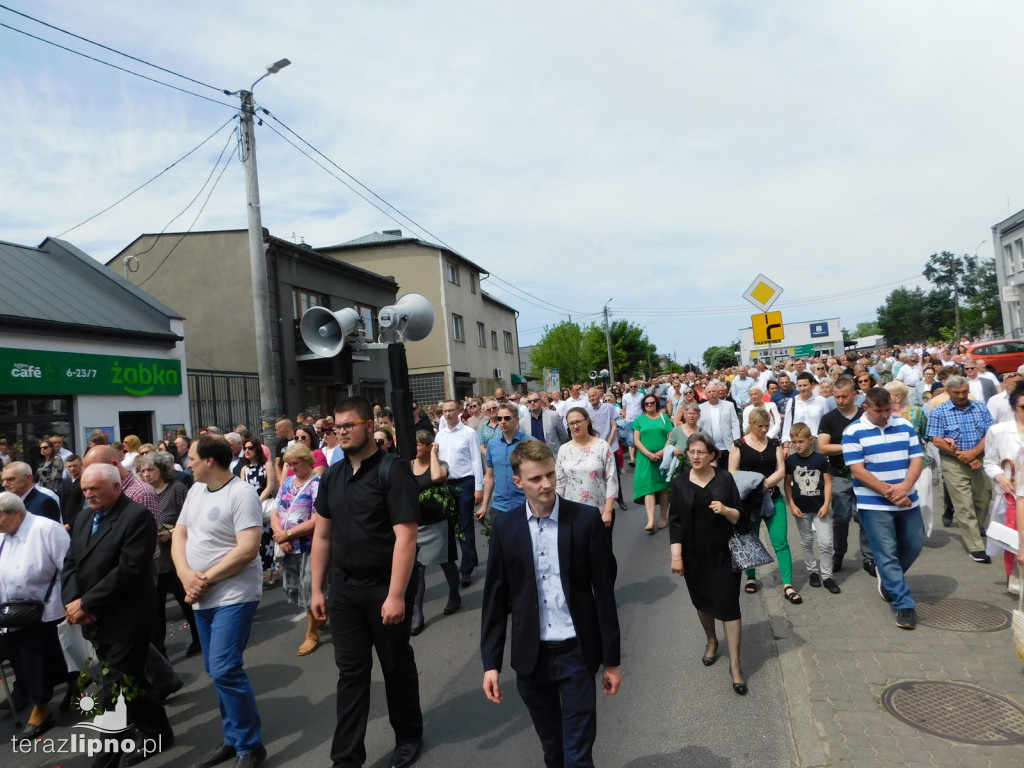 Procesja Bożego Ciała przeszła ulicami Lipna