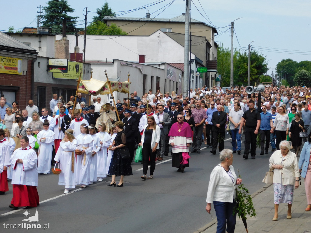 Procesja Bożego Ciała przeszła ulicami Lipna