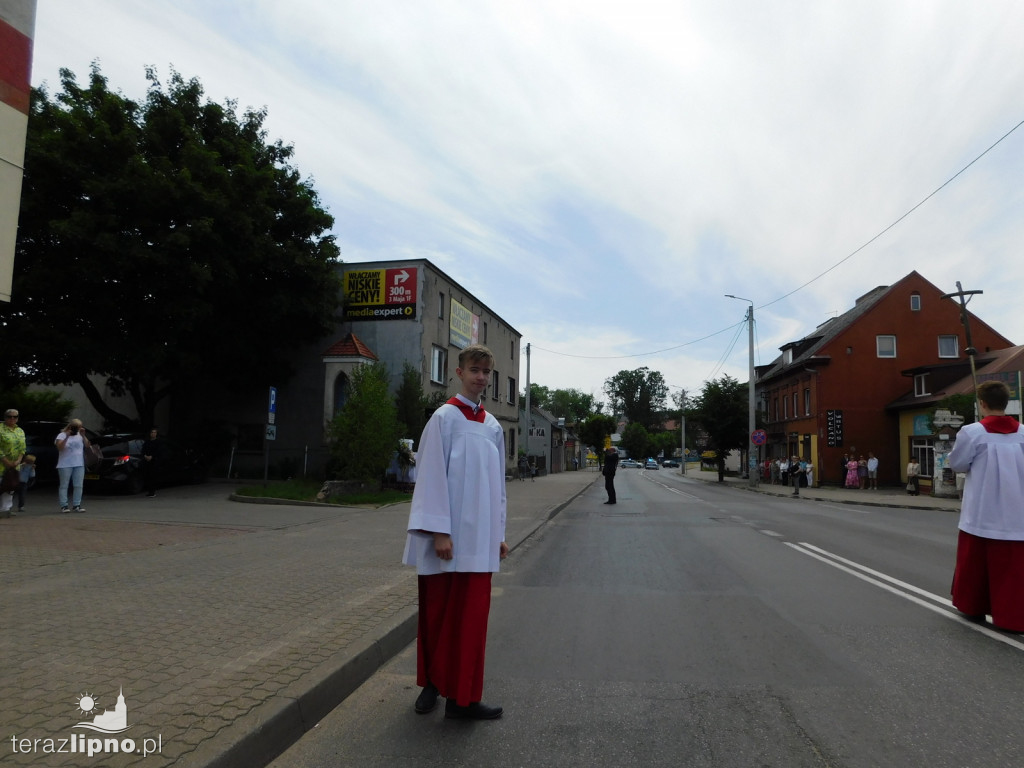 Procesja Bożego Ciała przeszła ulicami Lipna