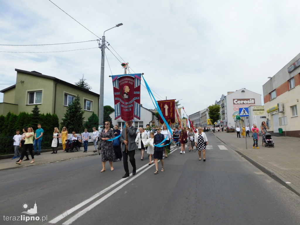 Procesja Bożego Ciała przeszła ulicami Lipna