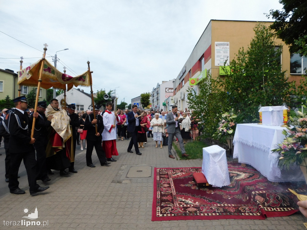 Procesja Bożego Ciała przeszła ulicami Lipna