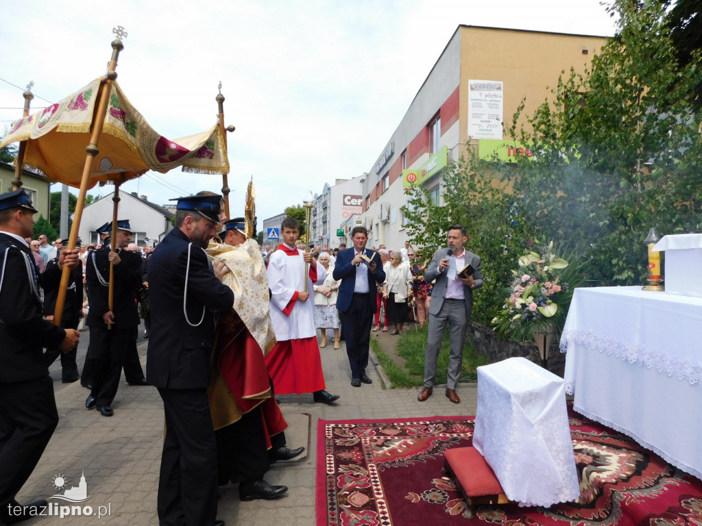 Procesja Bożego Ciała przeszła ulicami Lipna
