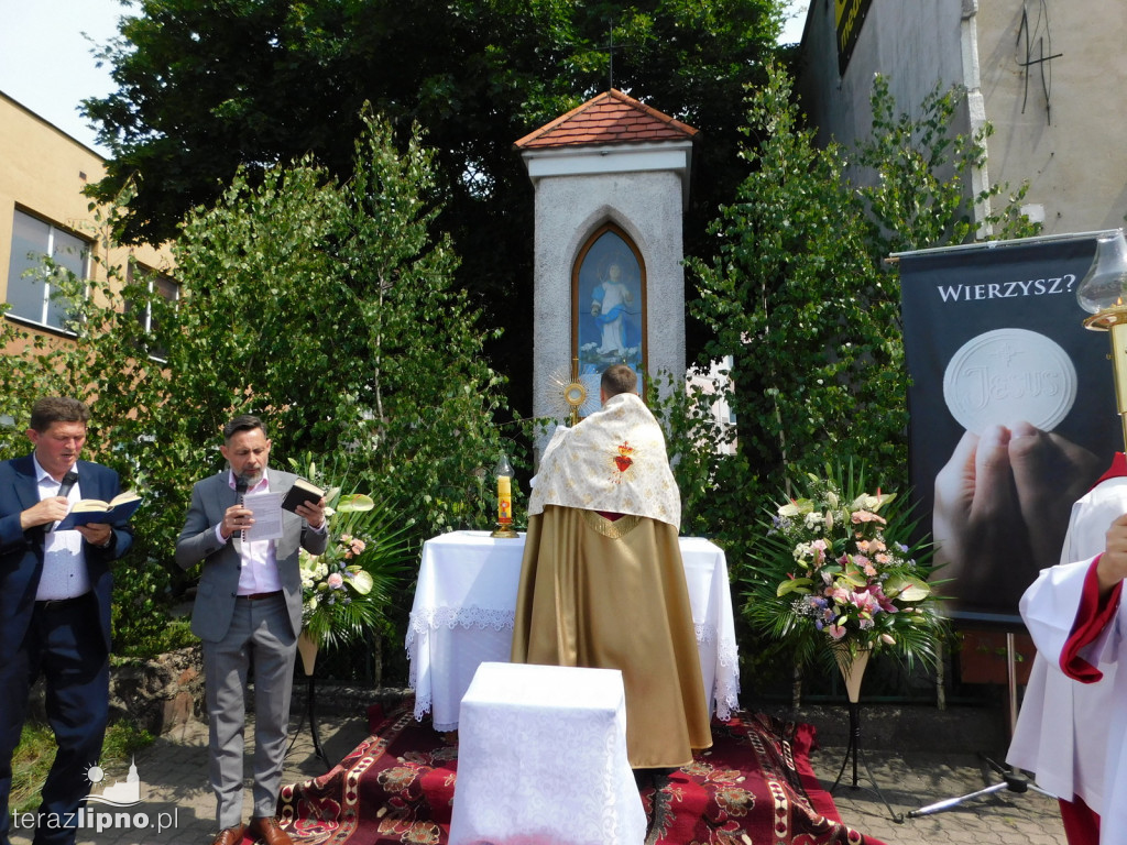 Procesja Bożego Ciała przeszła ulicami Lipna