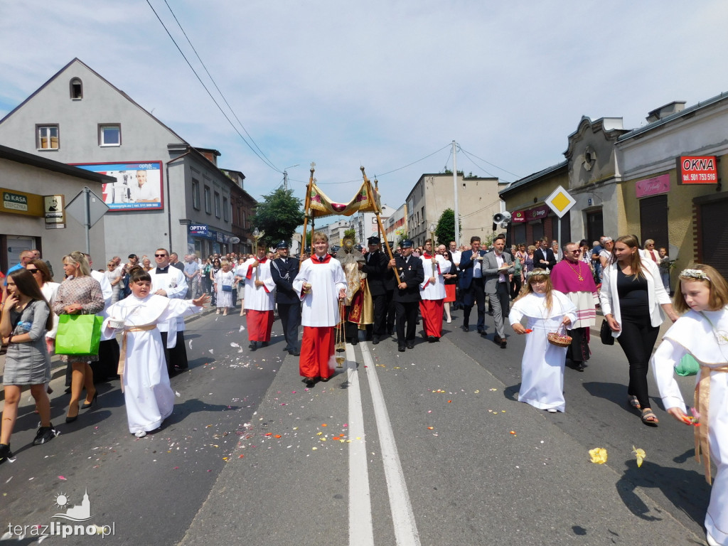 Procesja Bożego Ciała przeszła ulicami Lipna
