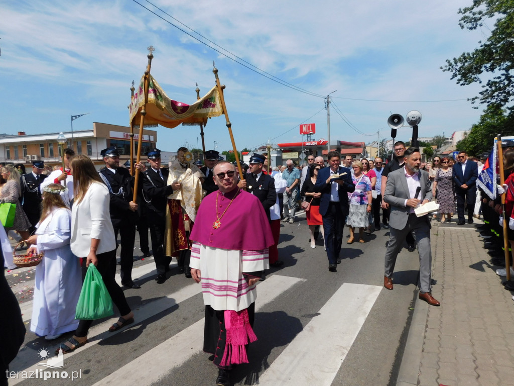 Procesja Bożego Ciała przeszła ulicami Lipna