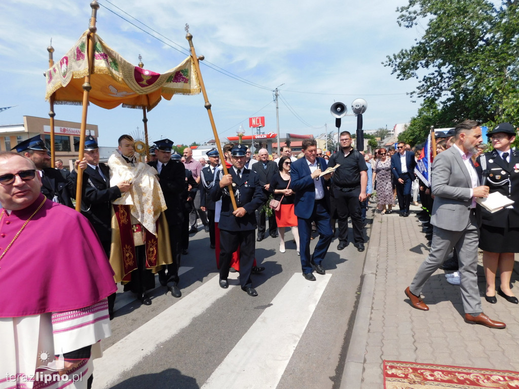 Procesja Bożego Ciała przeszła ulicami Lipna