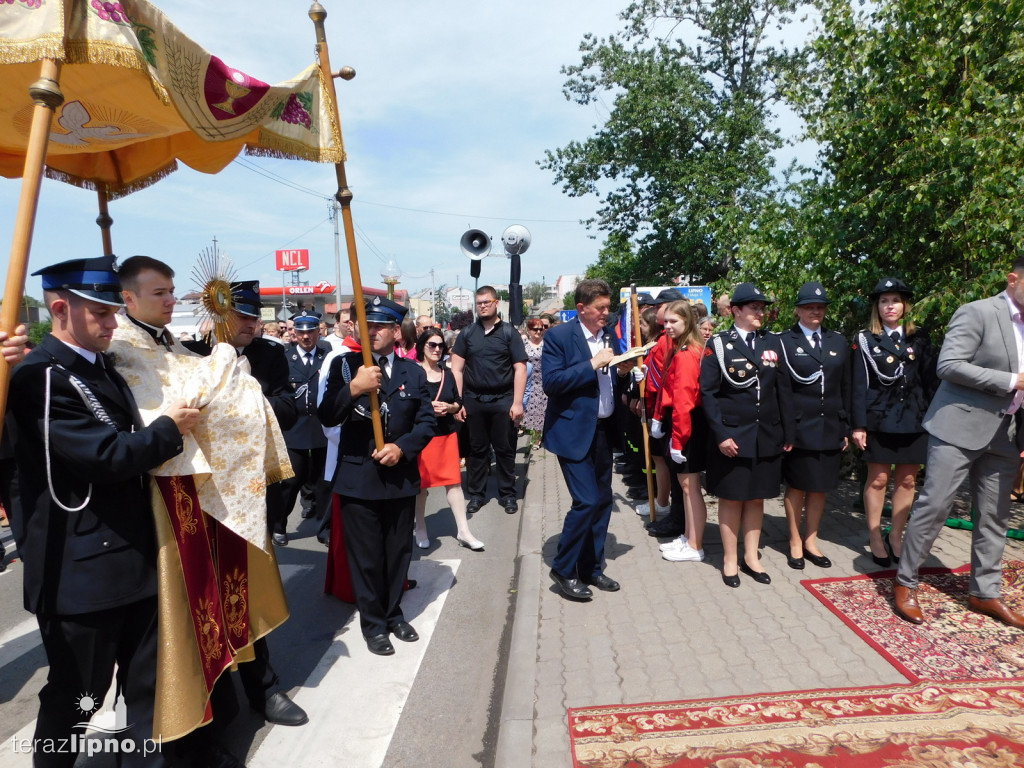 Procesja Bożego Ciała przeszła ulicami Lipna