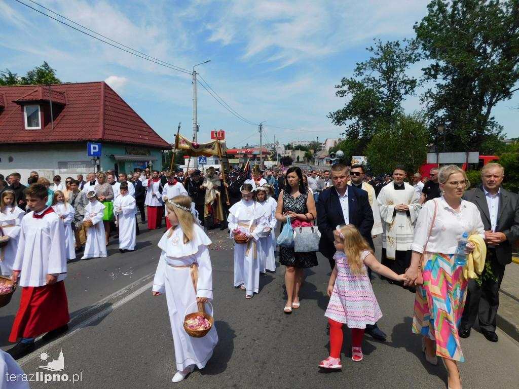 Procesja Bożego Ciała przeszła ulicami Lipna