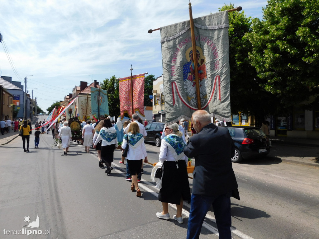 Procesja Bożego Ciała przeszła ulicami Lipna