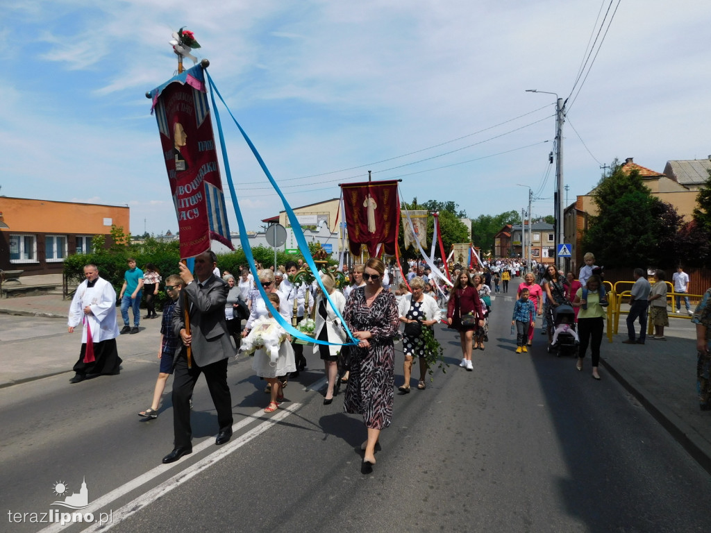 Procesja Bożego Ciała przeszła ulicami Lipna