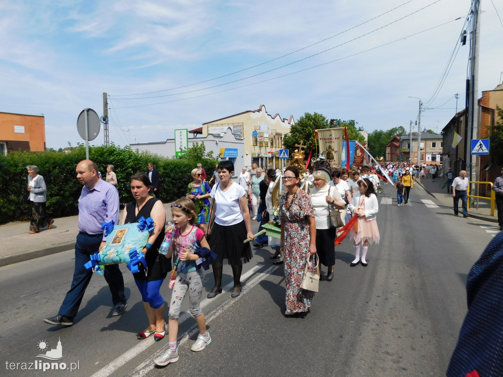 Procesja Bożego Ciała przeszła ulicami Lipna