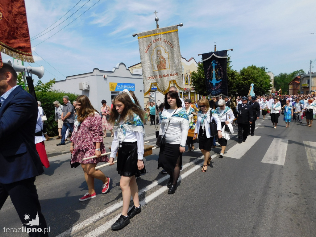 Procesja Bożego Ciała przeszła ulicami Lipna