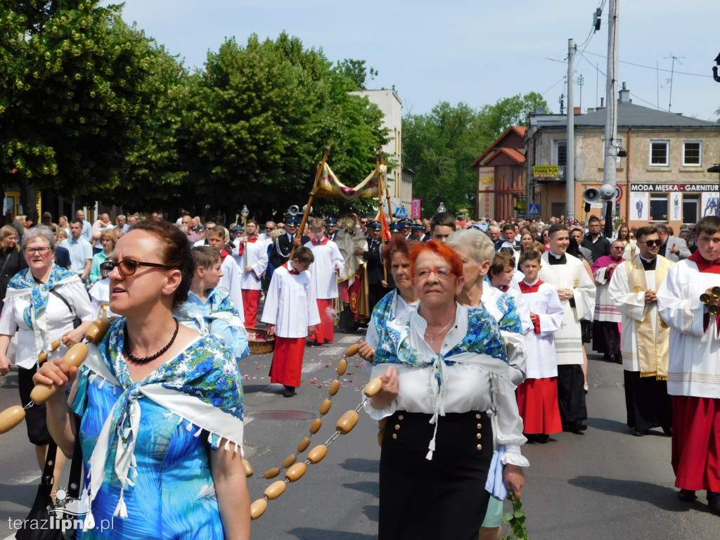 Procesja Bożego Ciała przeszła ulicami Lipna