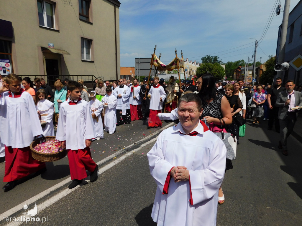 Procesja Bożego Ciała przeszła ulicami Lipna