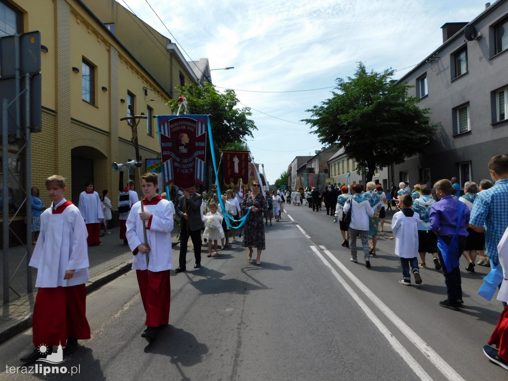 Procesja Bożego Ciała przeszła ulicami Lipna