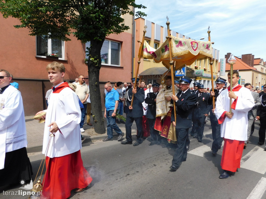Procesja Bożego Ciała przeszła ulicami Lipna