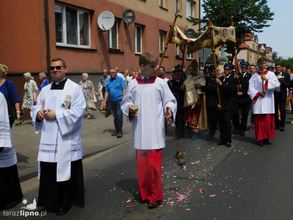 Procesja Bożego Ciała przeszła ulicami Lipna