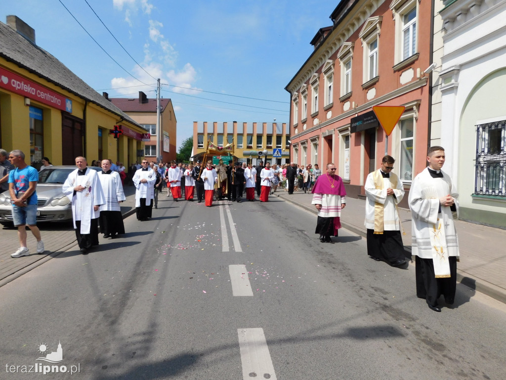 Procesja Bożego Ciała przeszła ulicami Lipna
