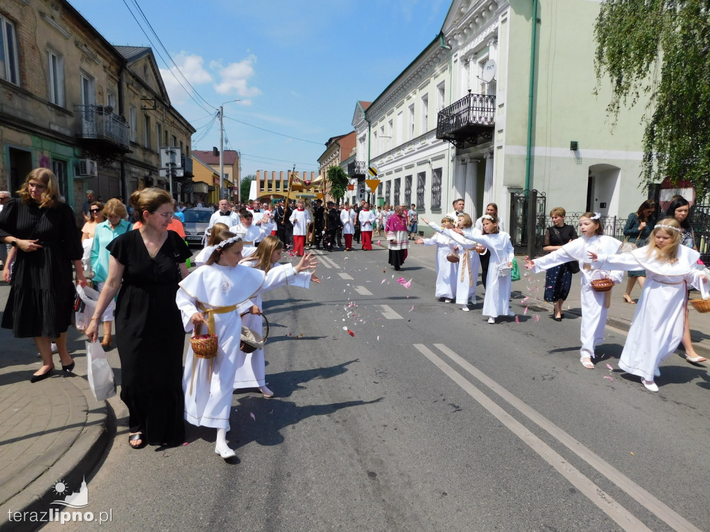 Procesja Bożego Ciała przeszła ulicami Lipna