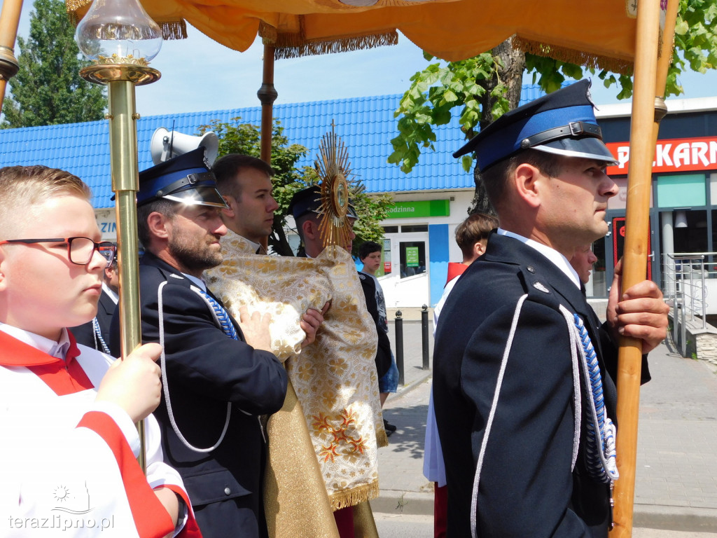 Procesja Bożego Ciała przeszła ulicami Lipna