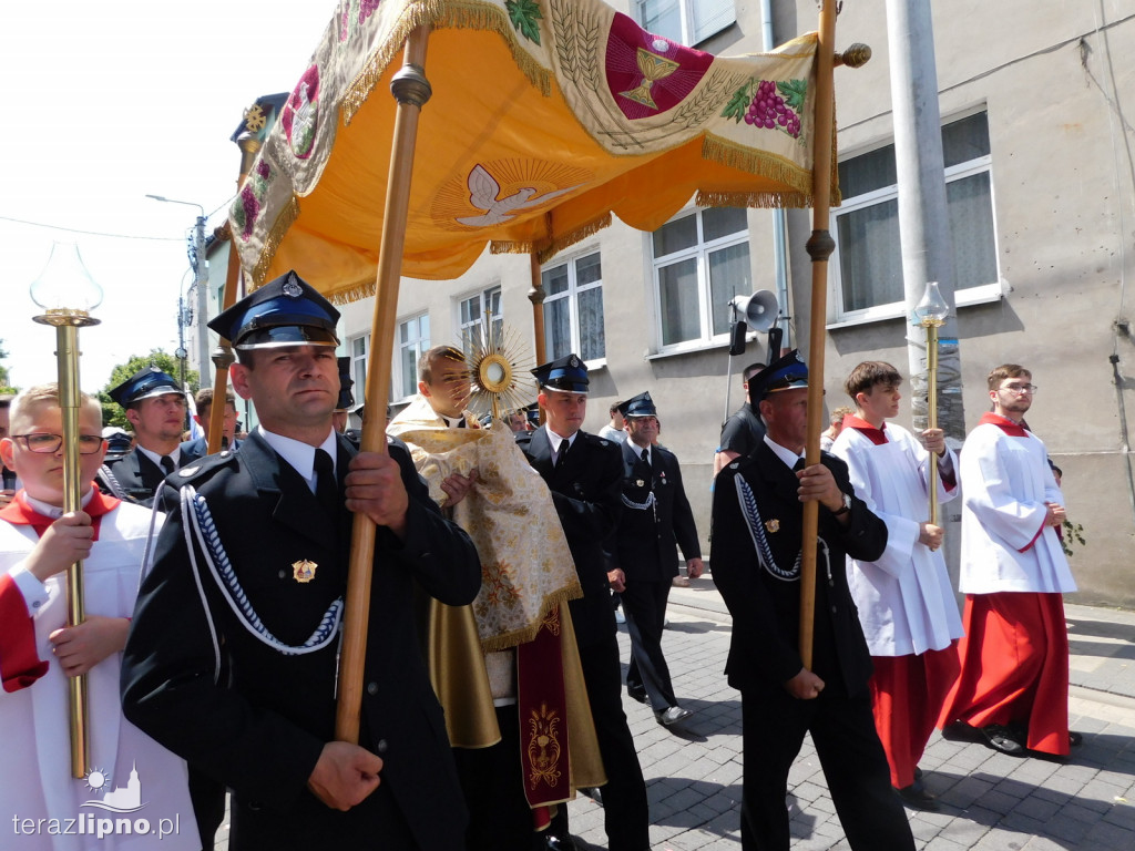Procesja Bożego Ciała przeszła ulicami Lipna