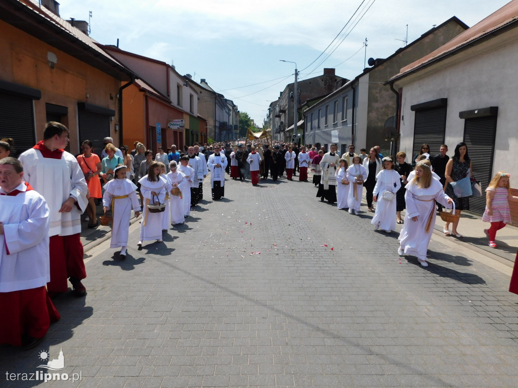 Procesja Bożego Ciała przeszła ulicami Lipna