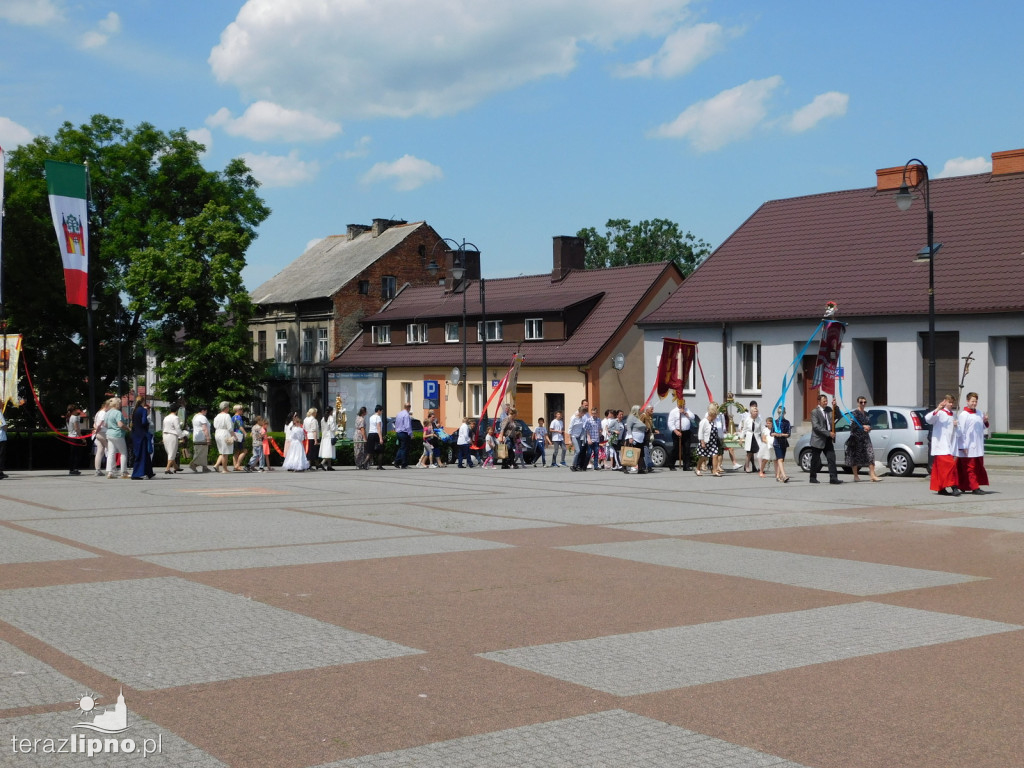 Procesja Bożego Ciała przeszła ulicami Lipna