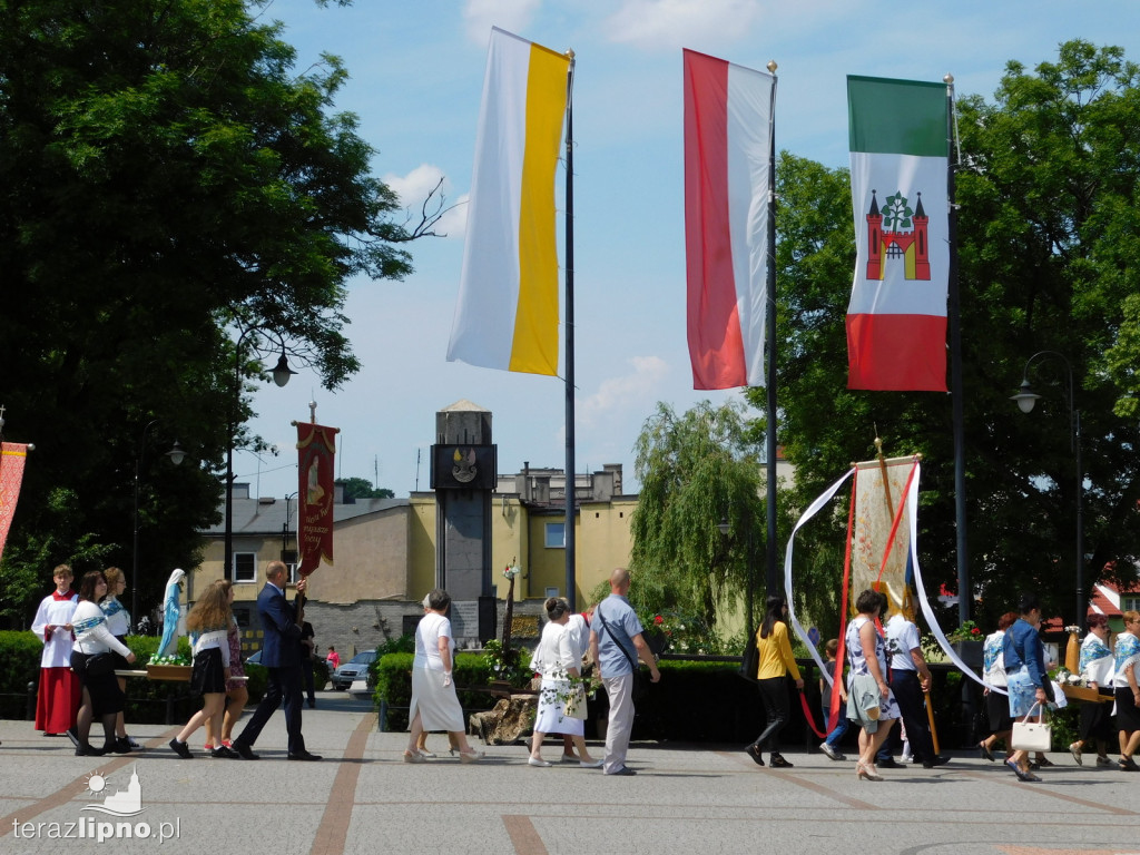 Procesja Bożego Ciała przeszła ulicami Lipna