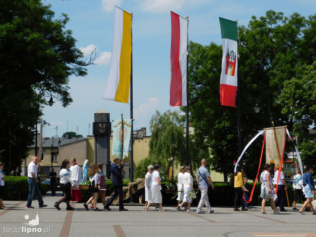 Procesja Bożego Ciała przeszła ulicami Lipna