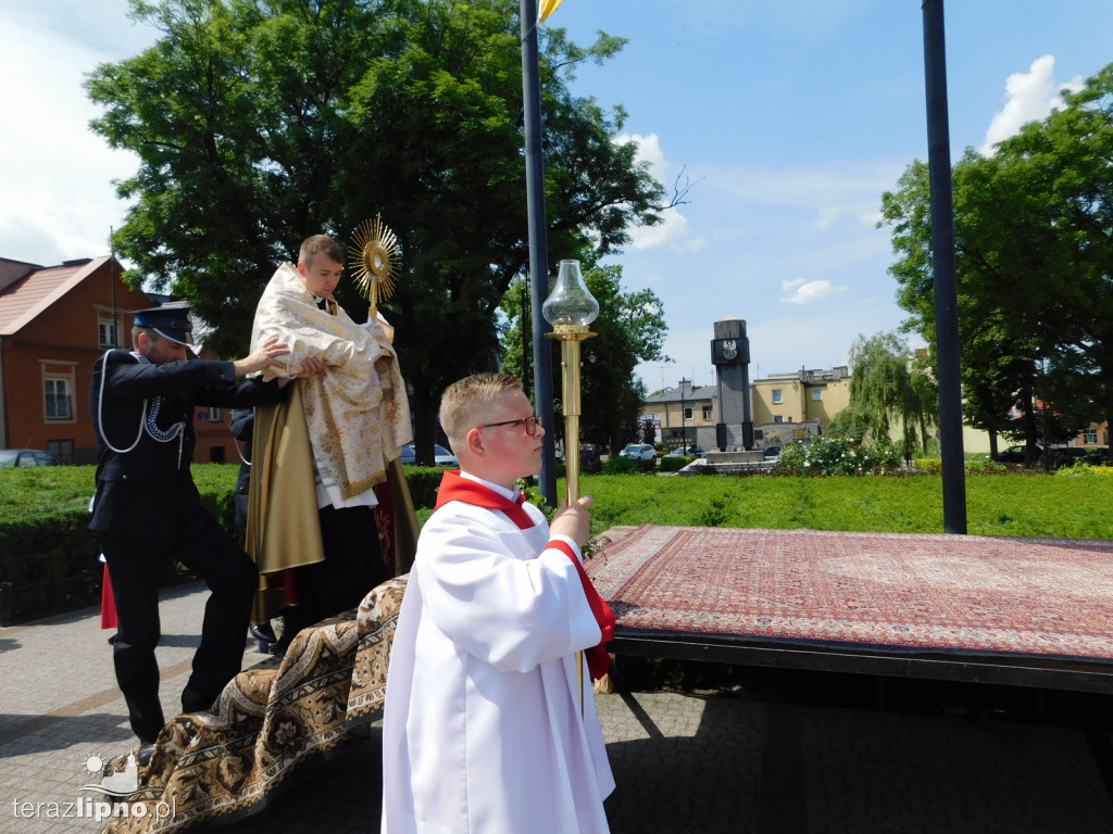 Procesja Bożego Ciała przeszła ulicami Lipna