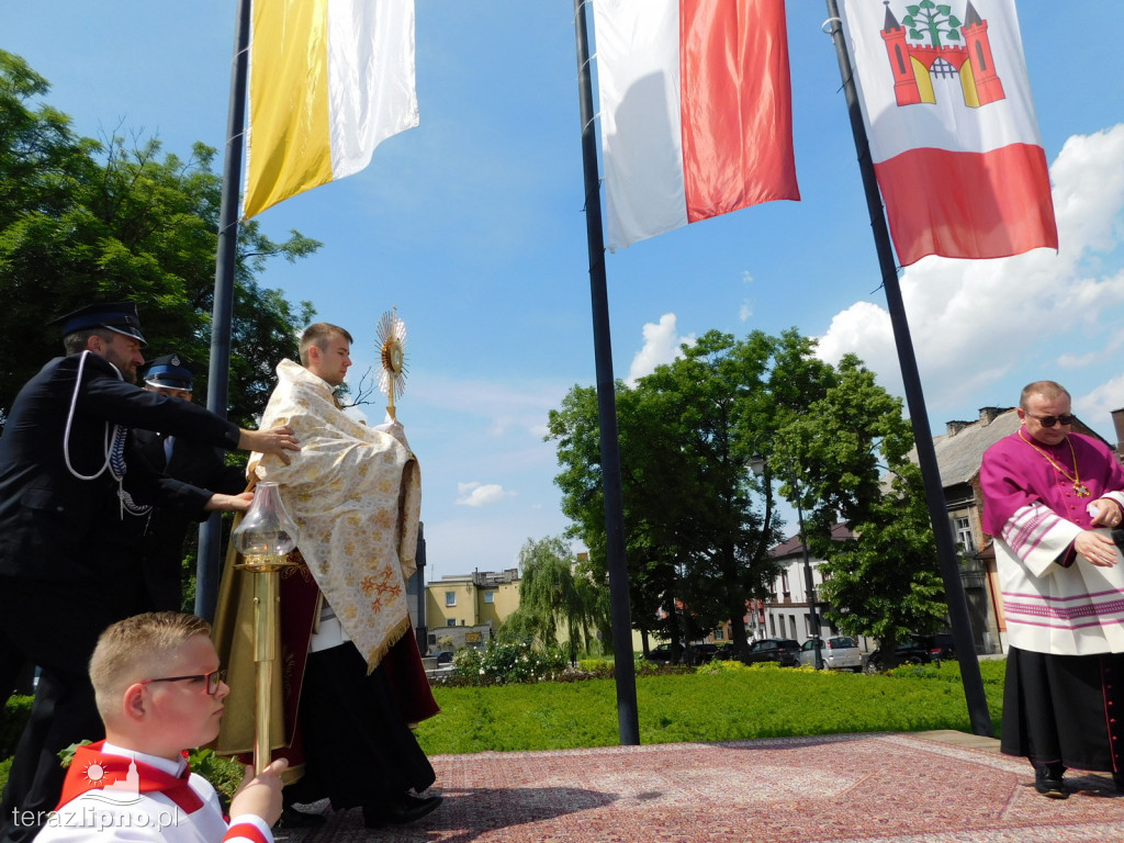 Procesja Bożego Ciała przeszła ulicami Lipna