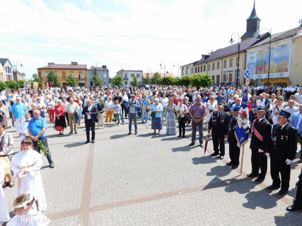 Procesja Bożego Ciała przeszła ulicami Lipna