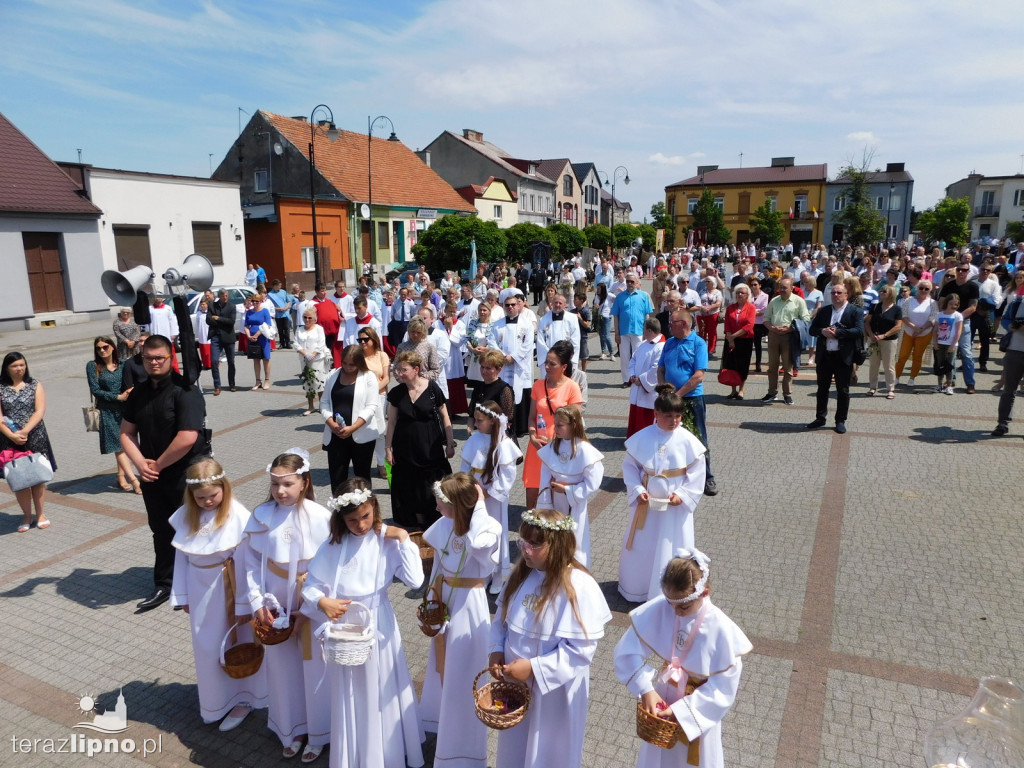 Procesja Bożego Ciała przeszła ulicami Lipna