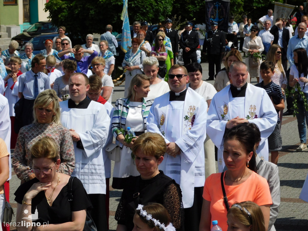 Procesja Bożego Ciała przeszła ulicami Lipna