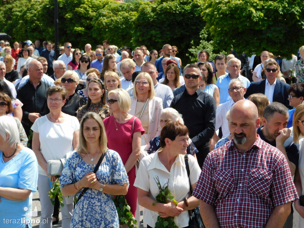Procesja Bożego Ciała przeszła ulicami Lipna