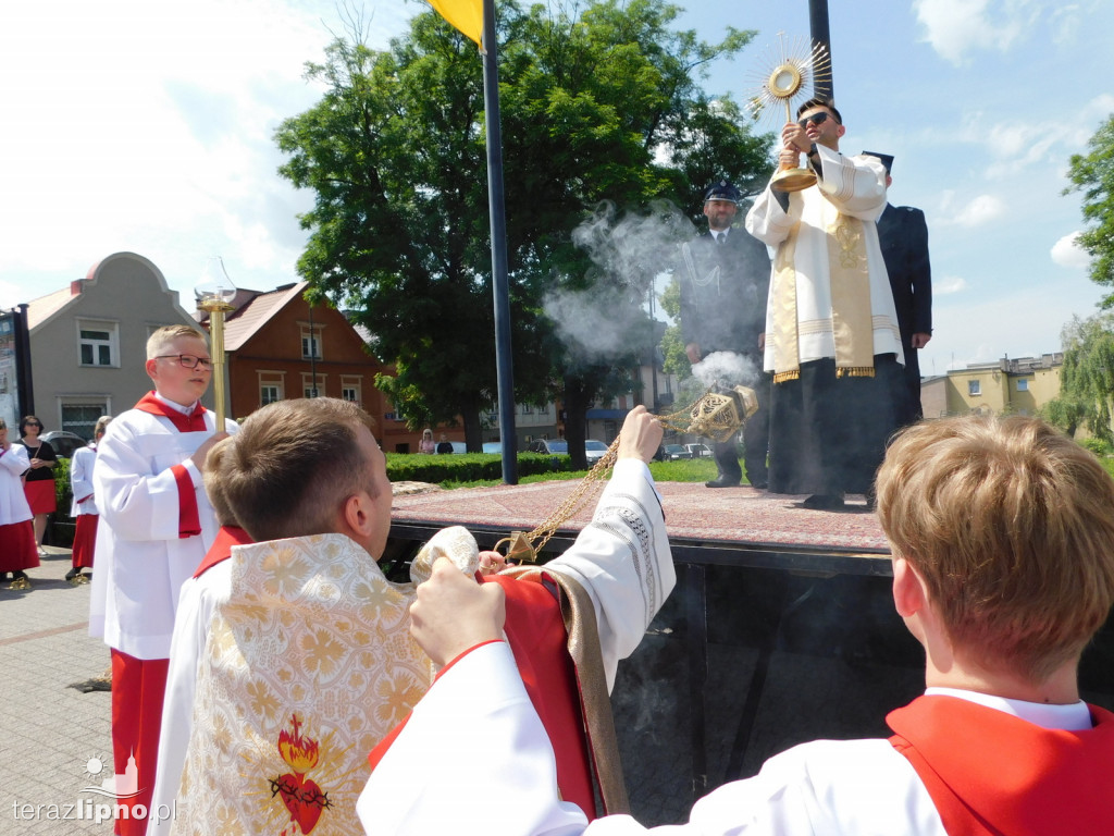 Procesja Bożego Ciała przeszła ulicami Lipna