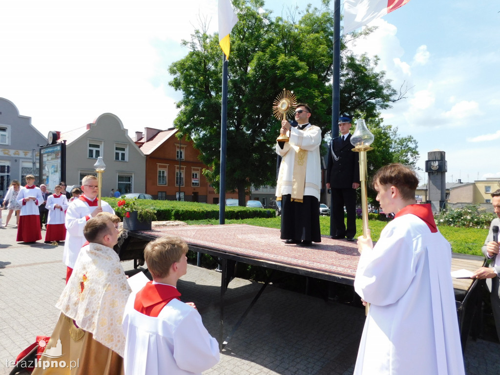 Procesja Bożego Ciała przeszła ulicami Lipna