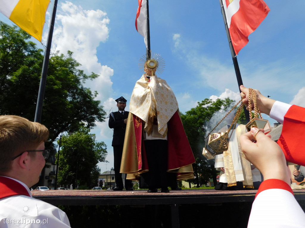 Procesja Bożego Ciała przeszła ulicami Lipna