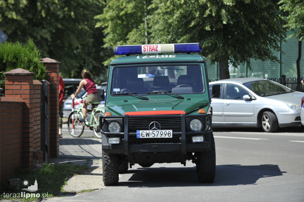 Pożar budynku szkoły w regionie