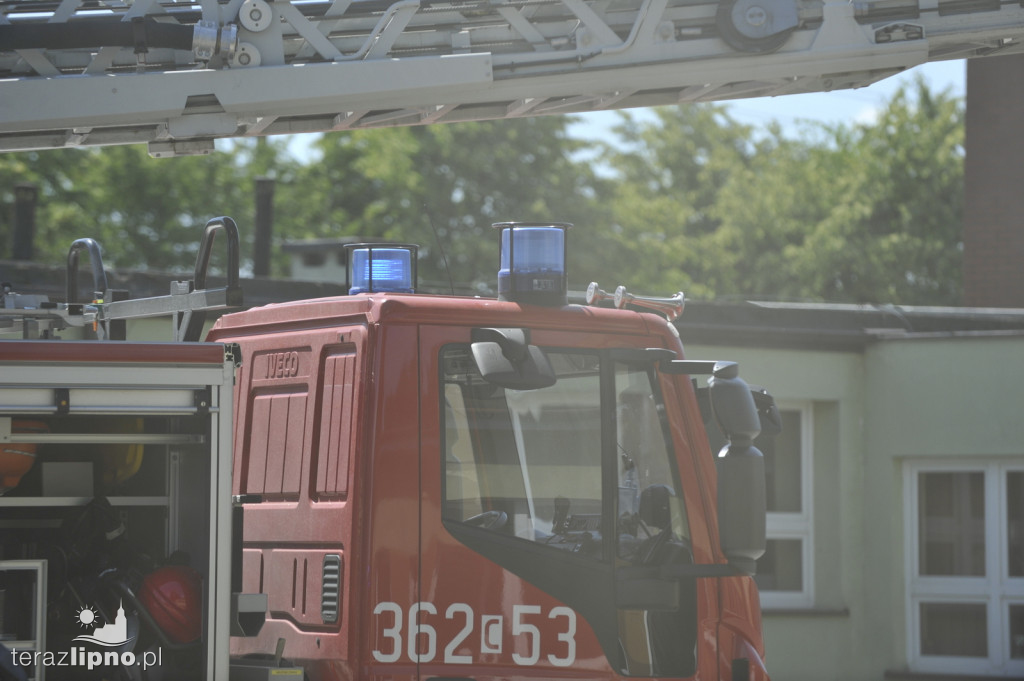 Pożar budynku szkoły w regionie