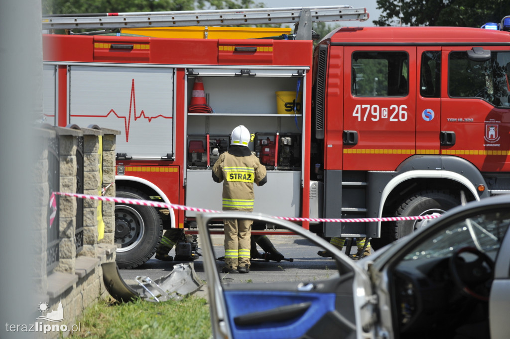 Skoda wjechała pod ciężarówkę