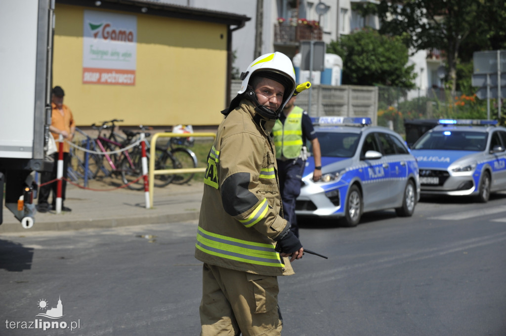 Skoda wjechała pod ciężarówkę